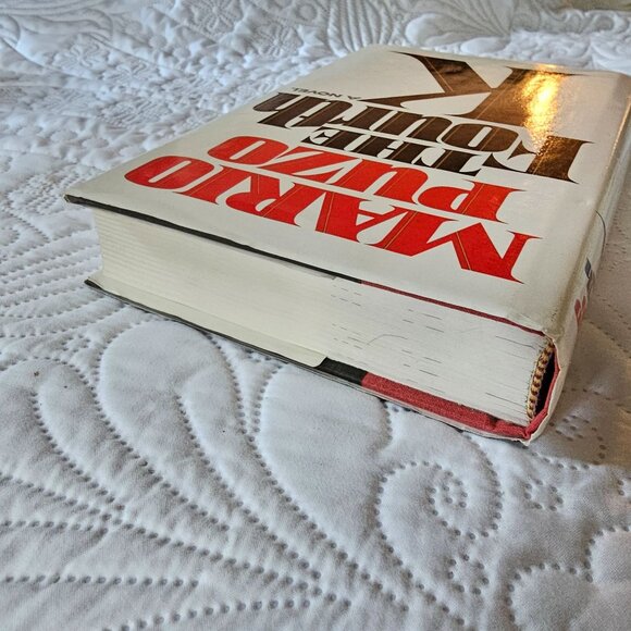 The Fourth K By Mario Puzo First Edition Hardcover Novel 1990 Political Thriller - Picture 10 of 10